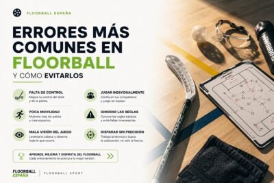errores comunes en floorball