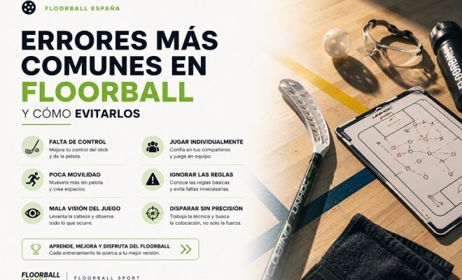errores comunes en floorball
