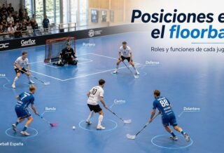 Posiciones en el floorball roles y funciones de cada jugador