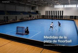 medidas de la pista de floorball