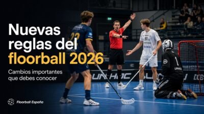 Nuevas reglas del floorball 2026 cambios importantes