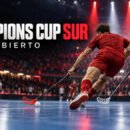 Dos jugadores disputan la pelota tras los resultados de ida de la Champions Cup Sur