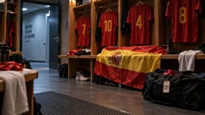 España Sub19 celebra su clasificación para el Mundial de floorball 2027