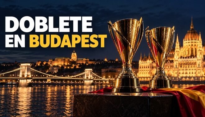 España celebra el doblete masculino y femenino en el EuroPower de Budapest